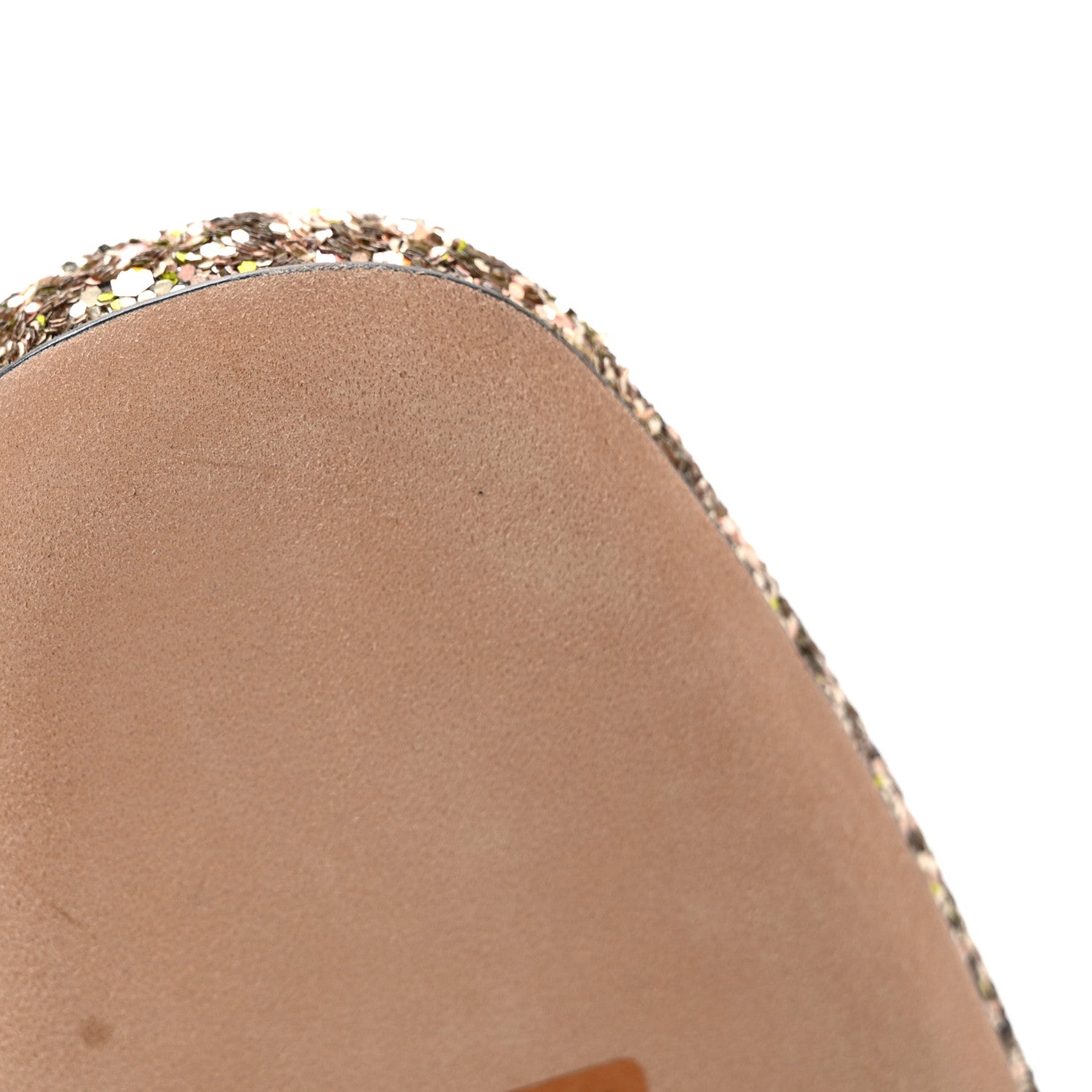 Christian Dior Glitter D-Circus 80mm Short Boots 37 Gold 1836383