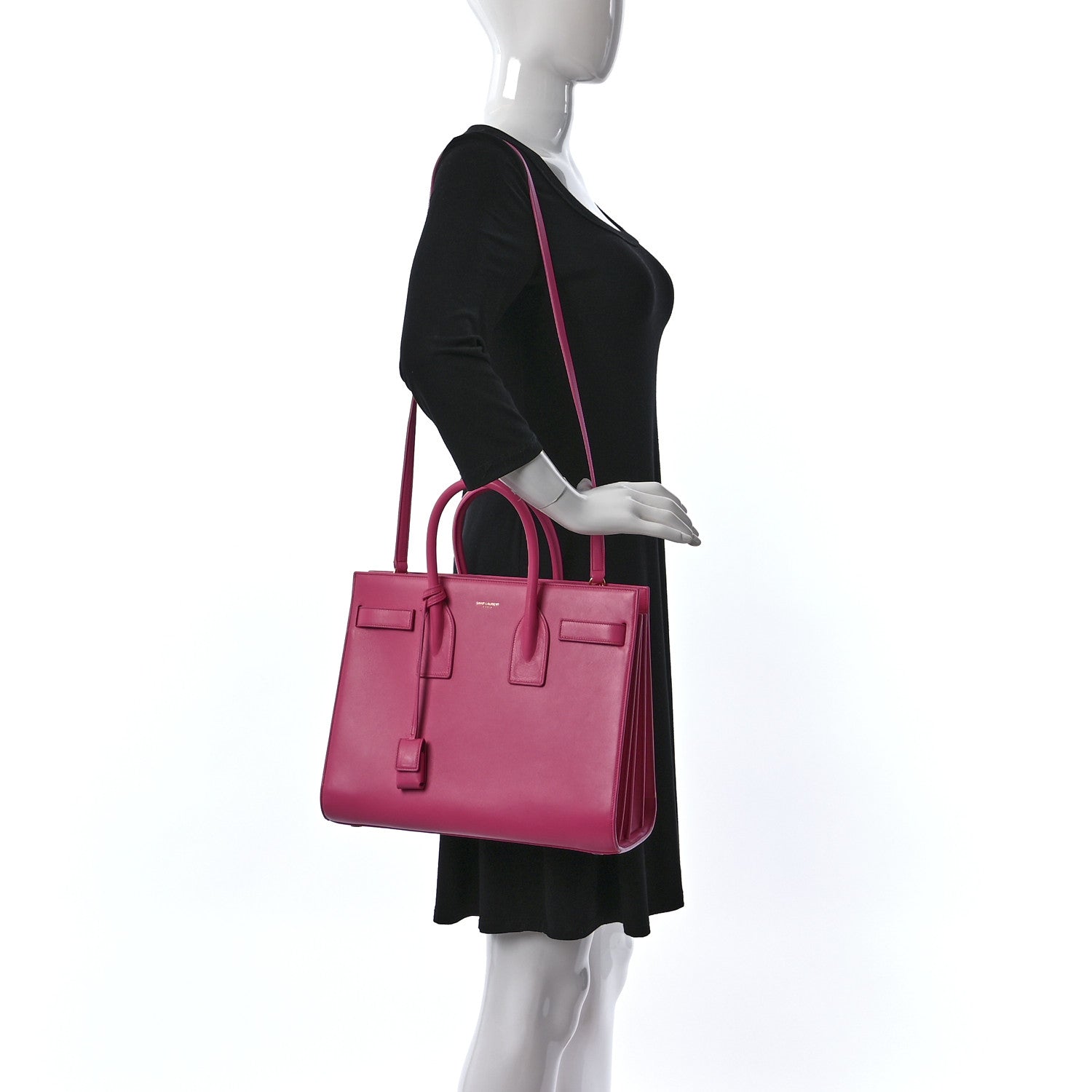 Saint Laurent Calfskin Small Sac De Jour Malabar 2 of 13