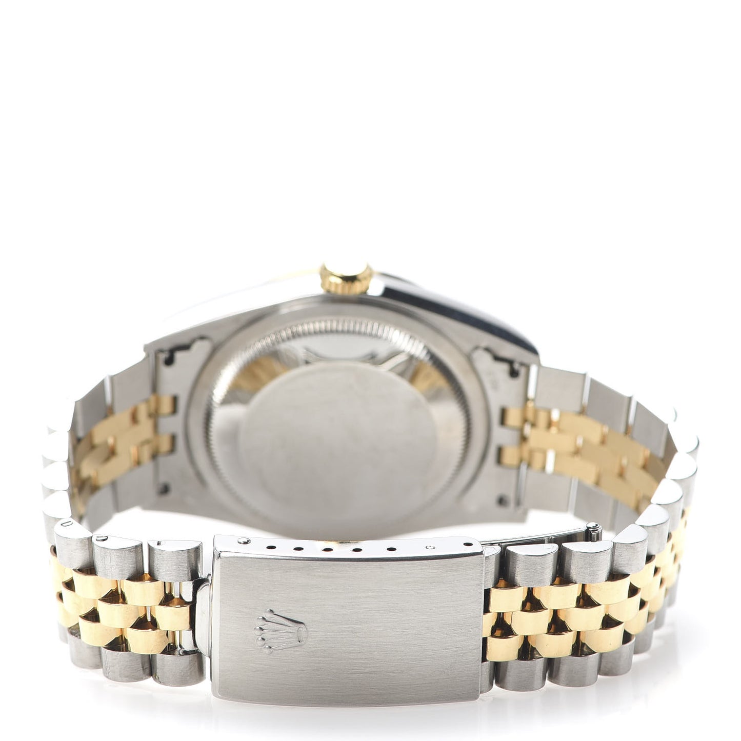 Stainless Steel 18K Yellow Gold 36mm Oyster Perpetual Datejust Watch Champagne 16233