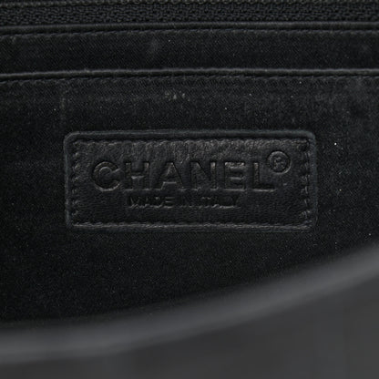 Chanel Nylon Medium Travel Flap Black 9 of 15