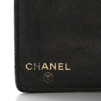 Chanel Caviar Timeless CC Compact French Wallet Black 6 of 15