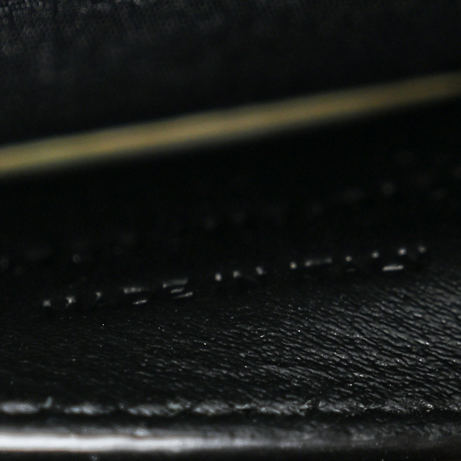 Saint Laurent Calfskin Crocodile Embossed Medium Classic Monogram Kate Tassel Satchel Black 7 of 11
