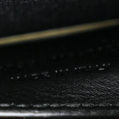 Saint Laurent Calfskin Crocodile Embossed Medium Classic Monogram Kate Tassel Satchel Black 7 of 11