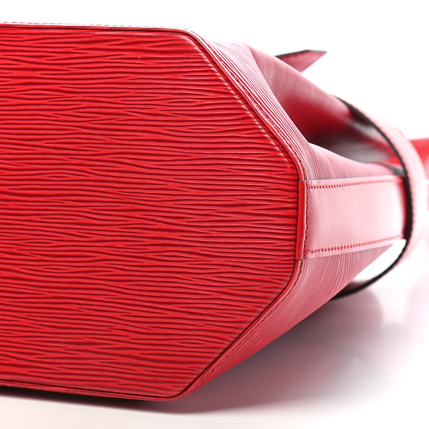 Louis Vuitton Epi Sac D'Epaule Castillan Red 7 of 7