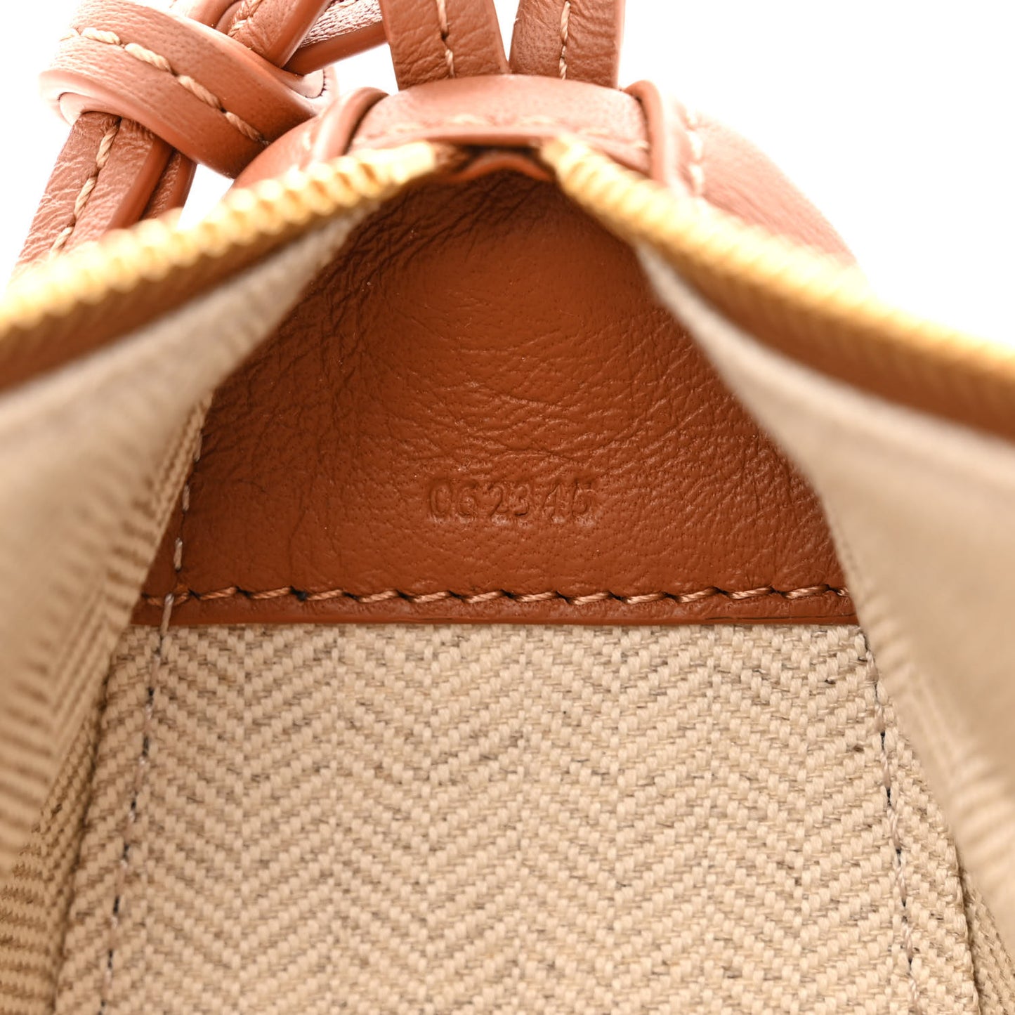 Calfskin Mini Hammock Hobo Tan