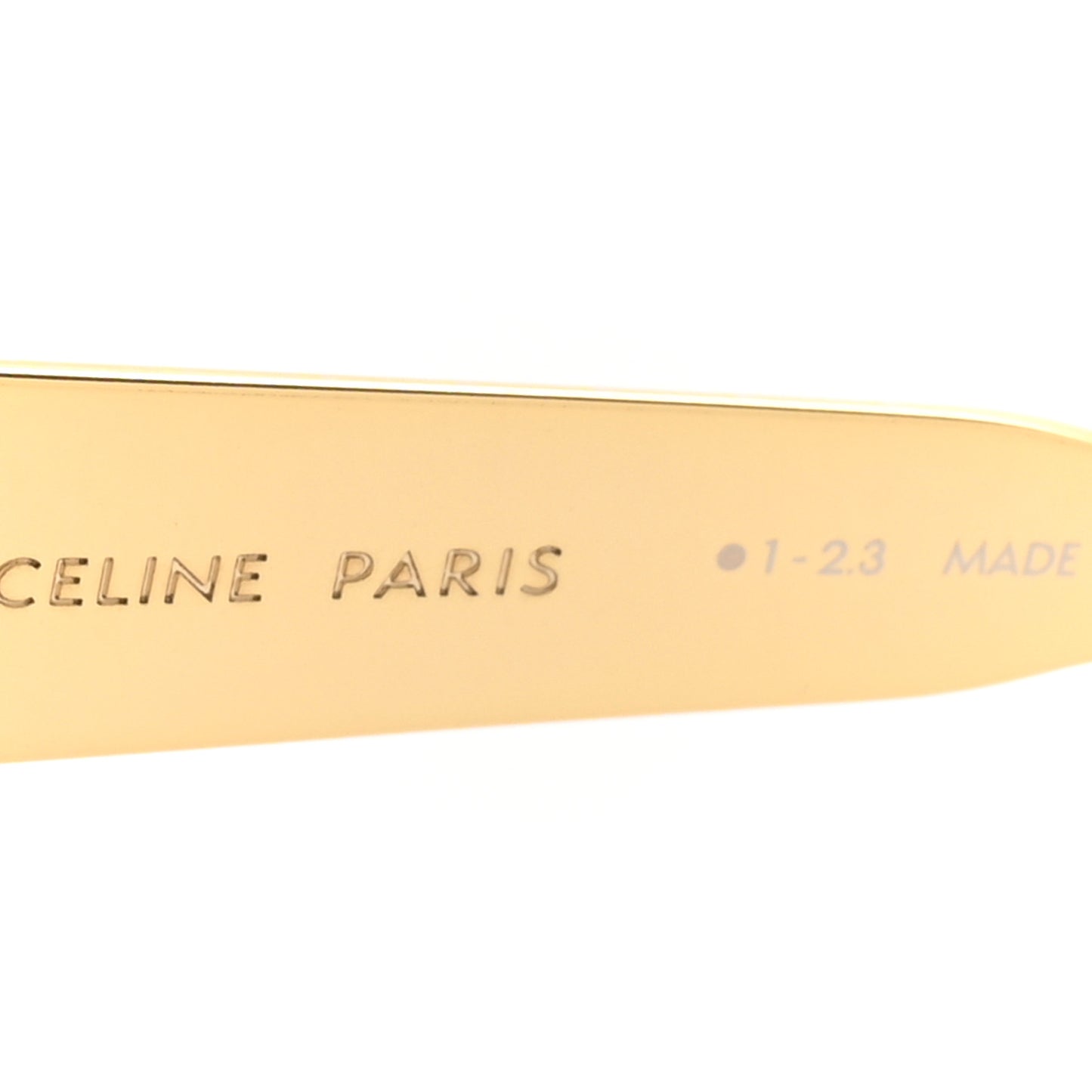 Metal Triomphe 01 Sunglasses CL40235U Gold Green
