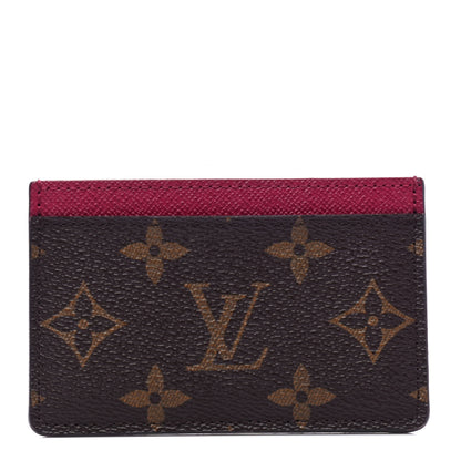 Louis Vuitton Monogram Card Holder Fuchsia 1 of 5