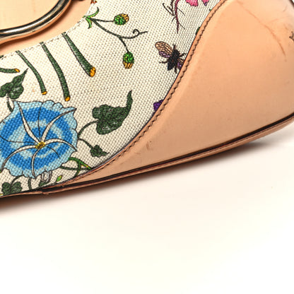 Gucci Canvas Floral Flora Hasler Hobo Beige 15 of 18