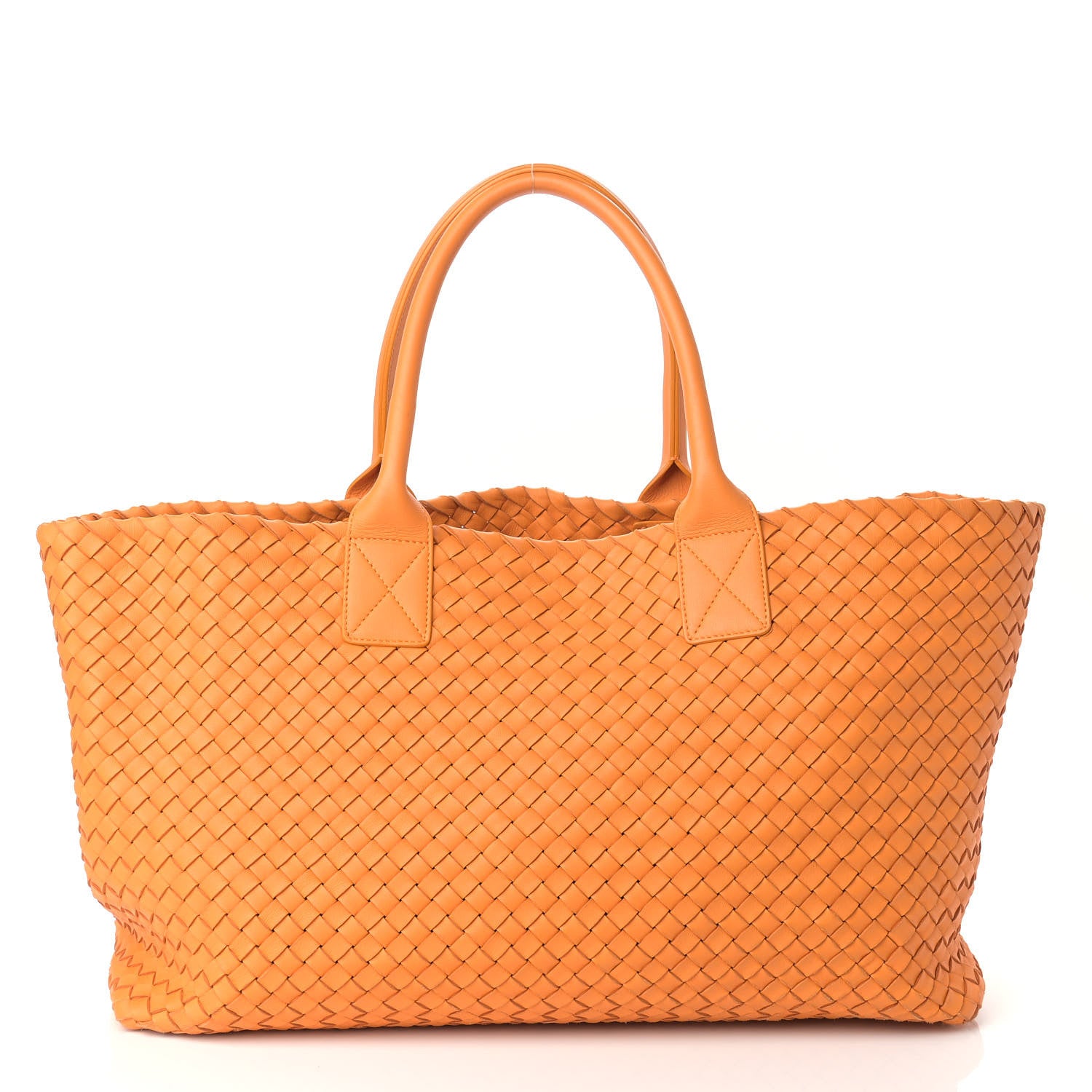 Bottega Veneta Nappa Intrecciato Medium Cabat Orange 3 of 11