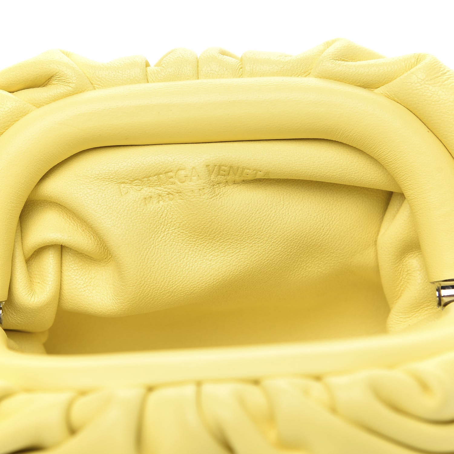 Bottega Veneta Butter Calfskin Coin Purse Sherbert 6 of 9
