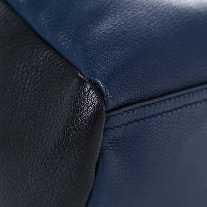 Givenchy Sugar Goatskin Small Pandora Navy Burgundy 8 of 13