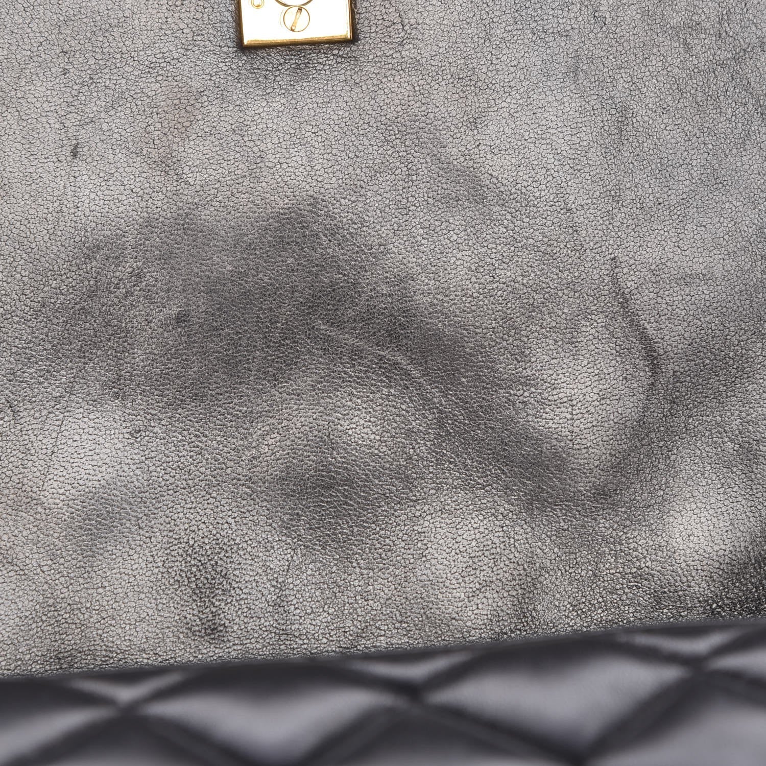 Chanel Lambskin Quilted Medium Single Flap Black 9 of 9