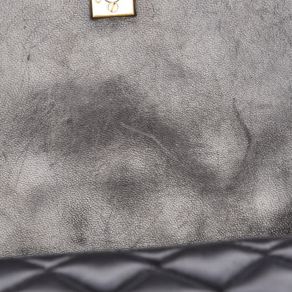 Chanel Lambskin Quilted Medium Single Flap Black 9 of 9