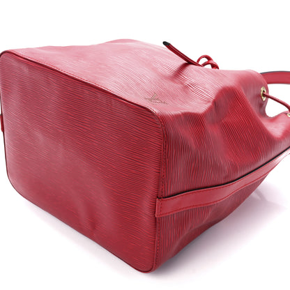 Louis Vuitton Epi Petit Noe Castillan Red 11 of 11