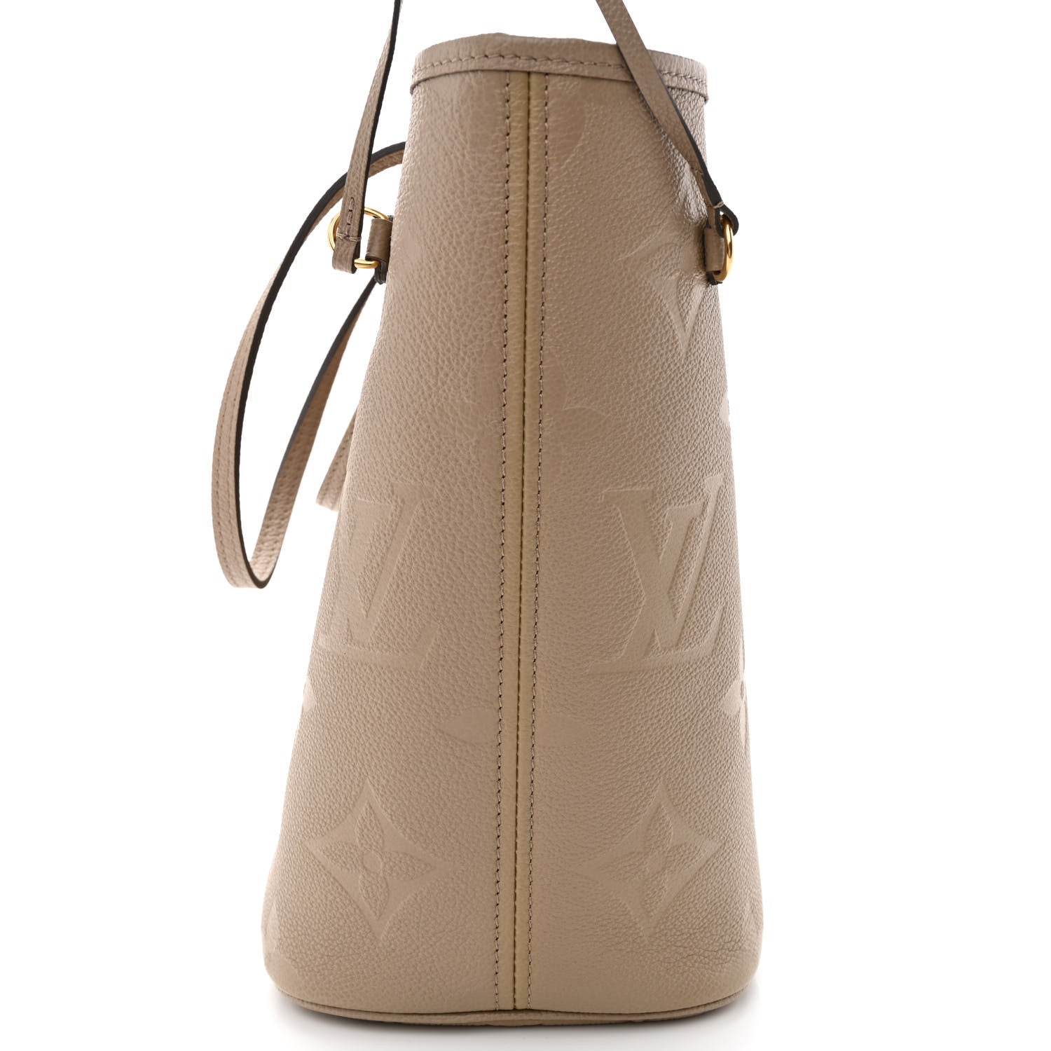 Louis Vuitton Empreinte Monogram Giant Neverfull MM Tourterelle 11 of 12