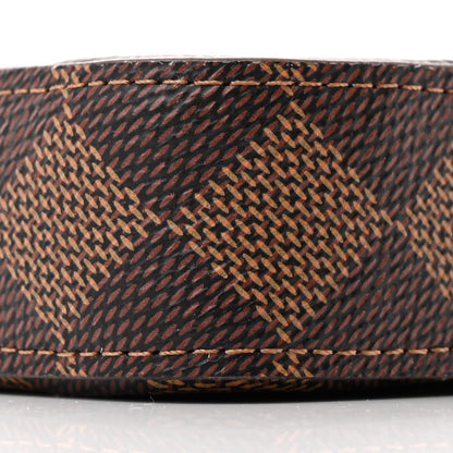 Louis Vuitton Damier Ebene Studded Pochette Felicie Chain Wallet 11 of 13