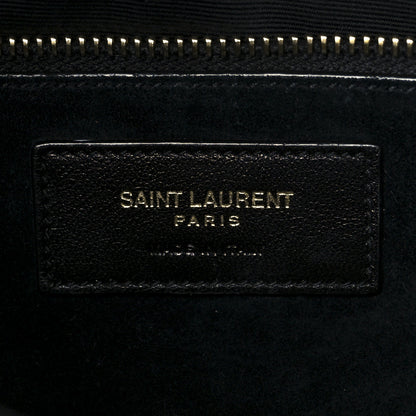 Saint Laurent Smooth Calfskin Le 5 A 7 Hobo Black 6 of 10