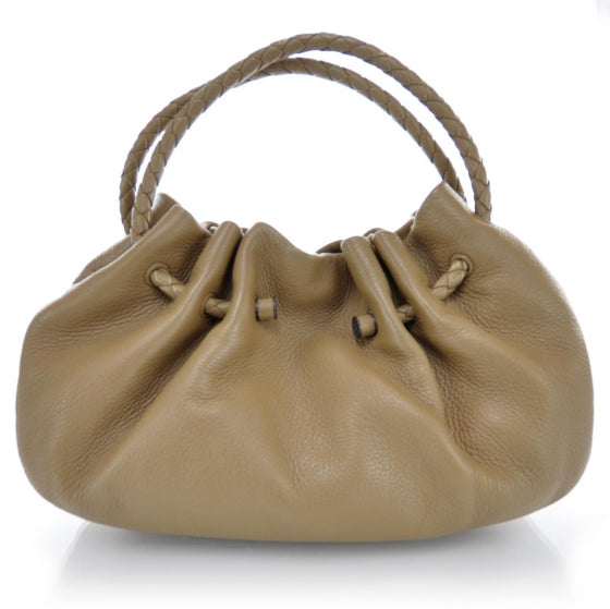 Leather Braided Hobo