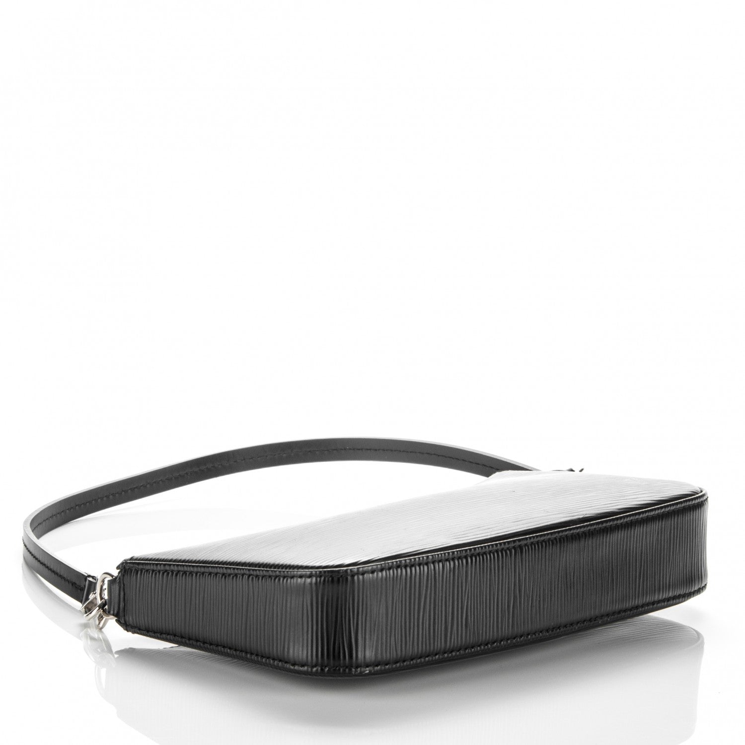 Louis Vuitton Epi Pochette Accessories NM Black 4 of 7