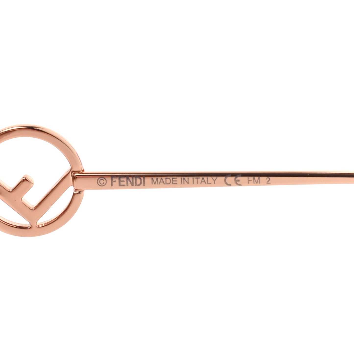 Metal F is Fendi Sunglasses FF 0335/F/S Gold