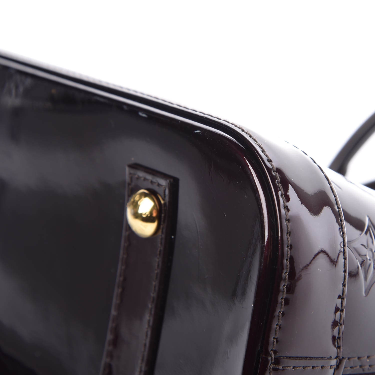 Louis Vuitton Vernis Alma PM Amarante 11 of 12