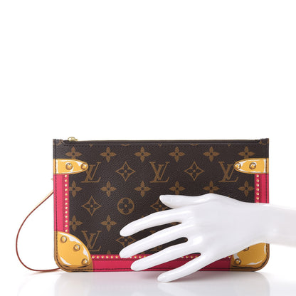 Louis Vuitton Monogram Summer Trunks MM GM Pochette 2 of 7