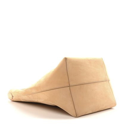 The Row Nubuck Medium N/S Park Tote Croissant 4 of 10