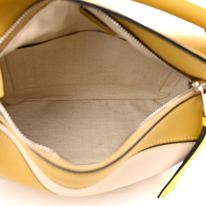 Loewe Grained Calfskin Small Puzzle Bag Ocre Yellow 5 of 14