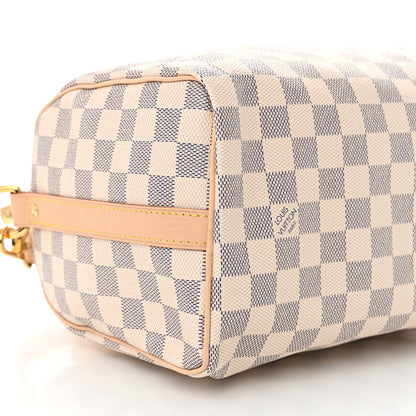 Louis Vuitton Damier Azur Speedy Bandouliere 25 8 of 10