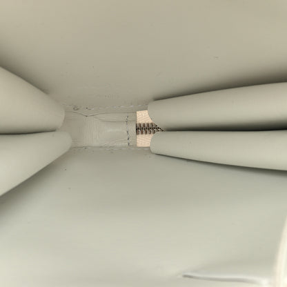 Alaia Calfskin Le Coeur Bag Optic White 5 of 8