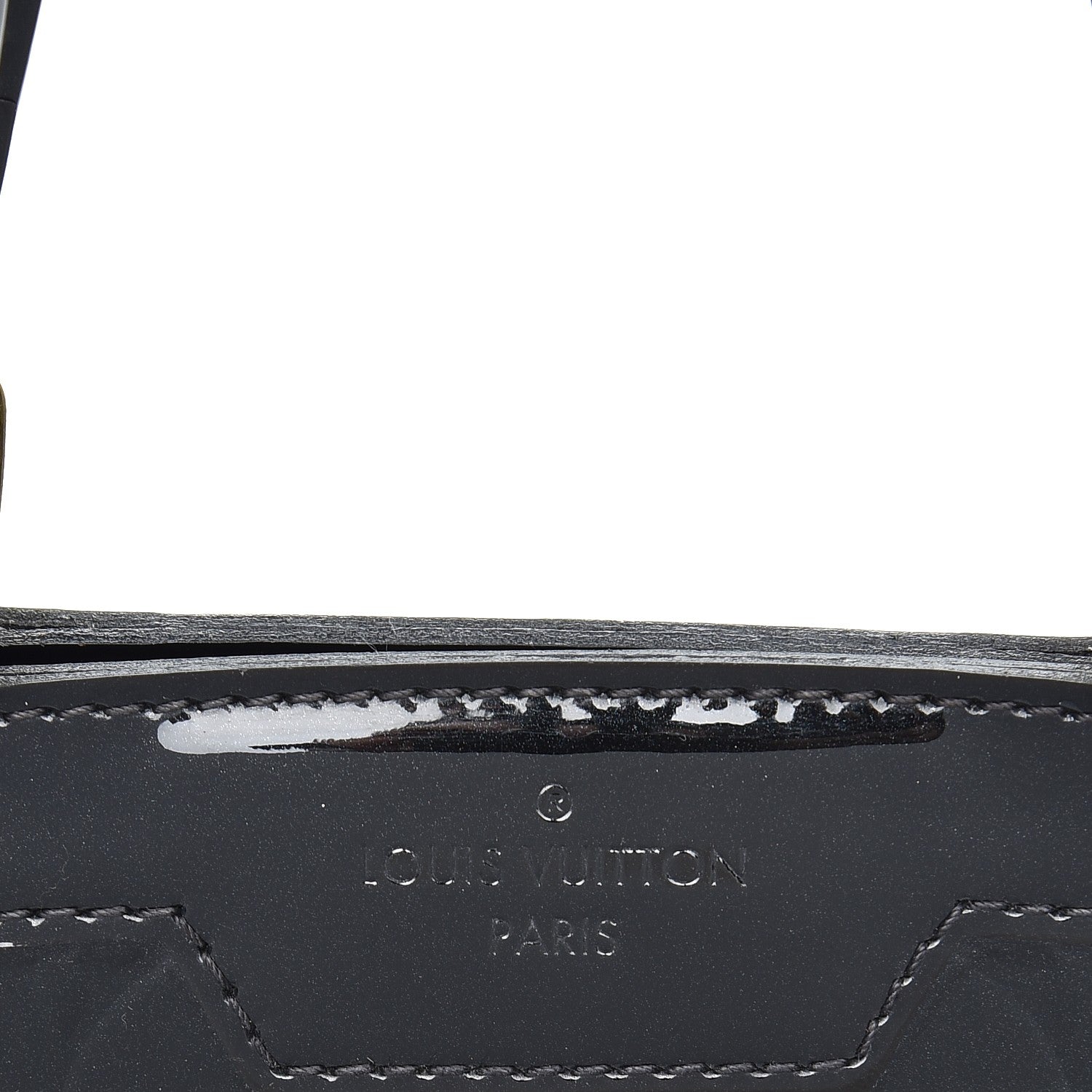 Louis Vuitton Vernis Brea MM Black 9 of 10