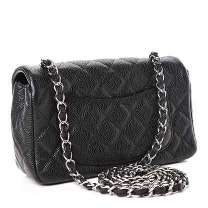 Chanel Caviar Quilted Mini Rectangular Flap Black 3 of 10
