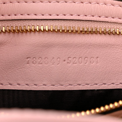 Gucci Patent Calfskin Small Jackie 1961 Hobo Light Pink 7 of 10