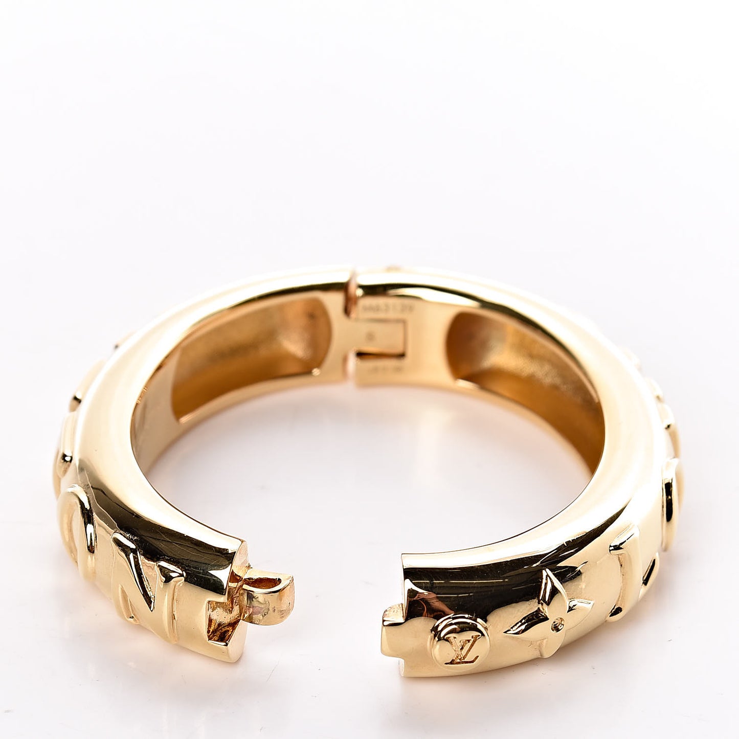 Brass Family Bangle Bracelet Gold