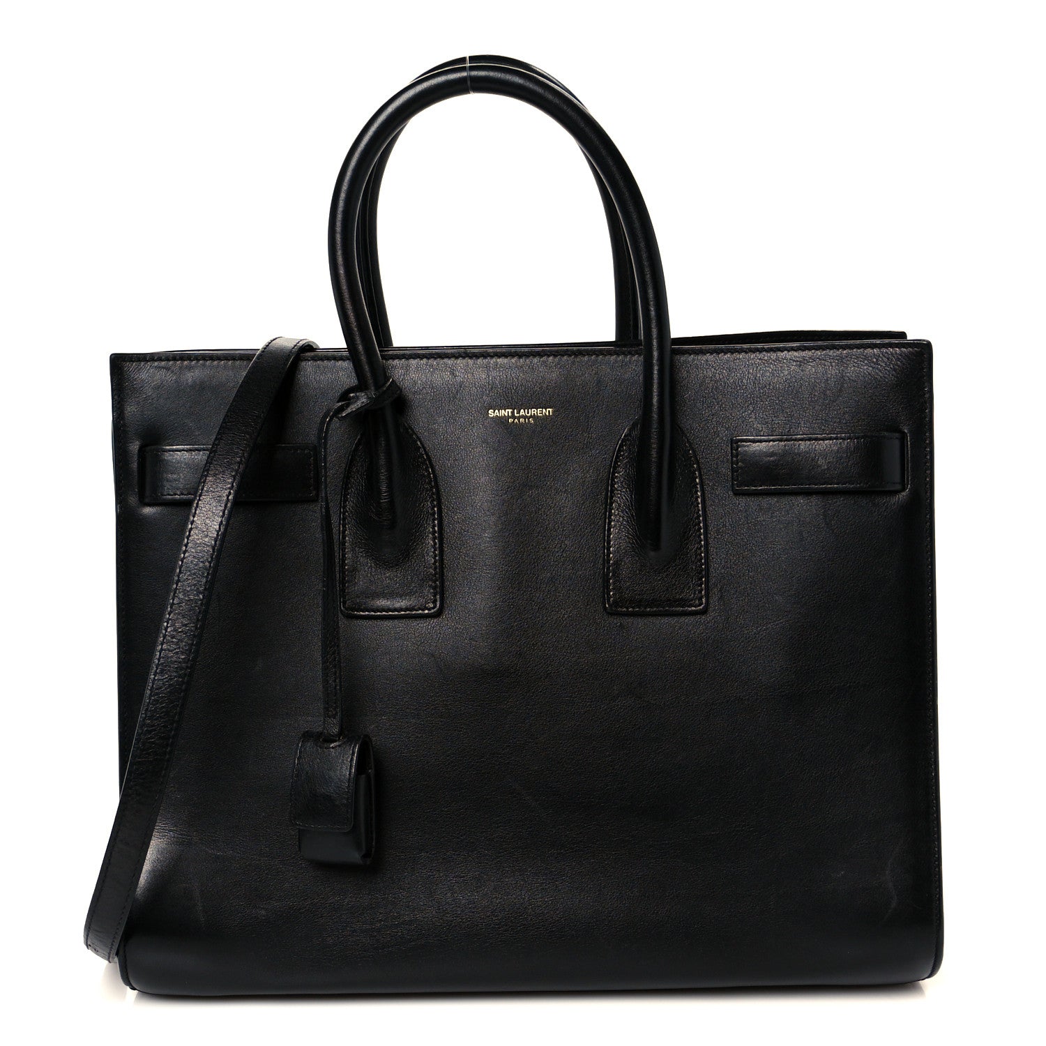 Saint Laurent Calfskin Small Sac De Jour Black 1 of 10