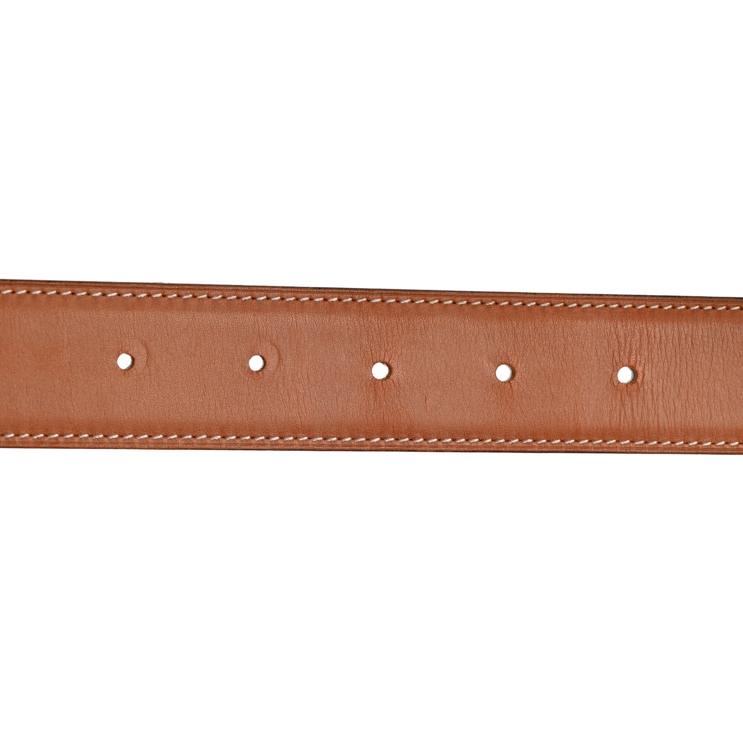 Barenia Chamonix 32mm H Belt 75 Fauve Black