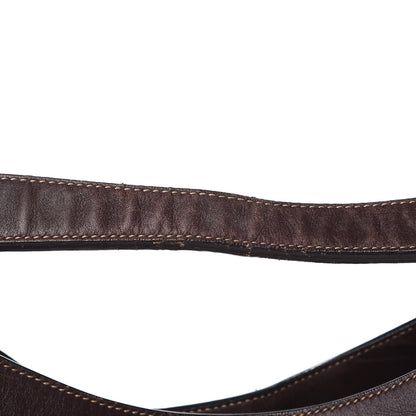 Prada Jacquard Logo Hobo Brown 16 of 18
