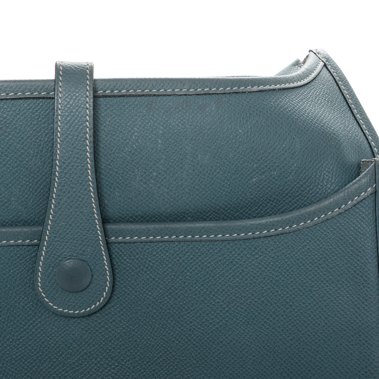 Hermes Epsom Evelyne II PM Blue Jean 9 of 10
