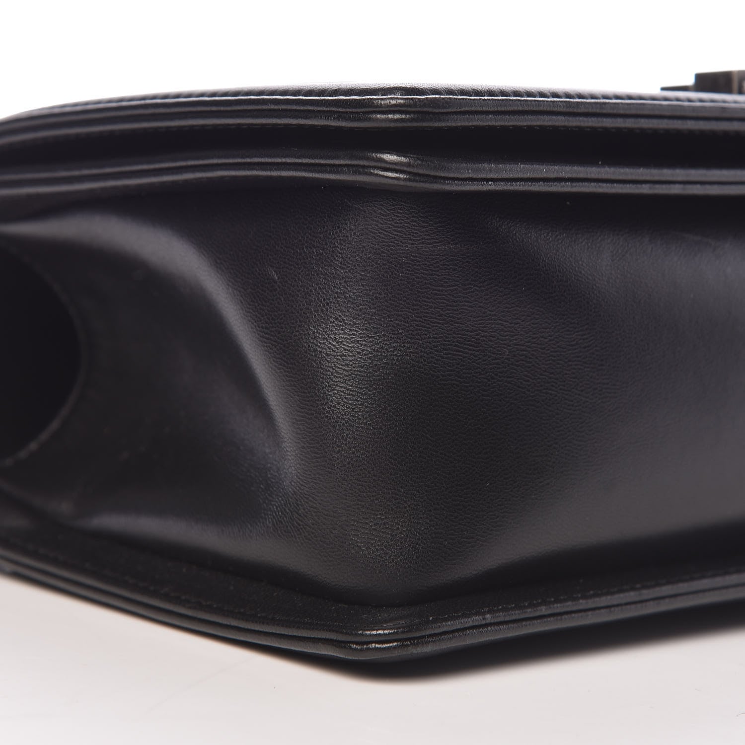 Chanel Lambskin Quilted Medium Boy Flap Black 9 of 13