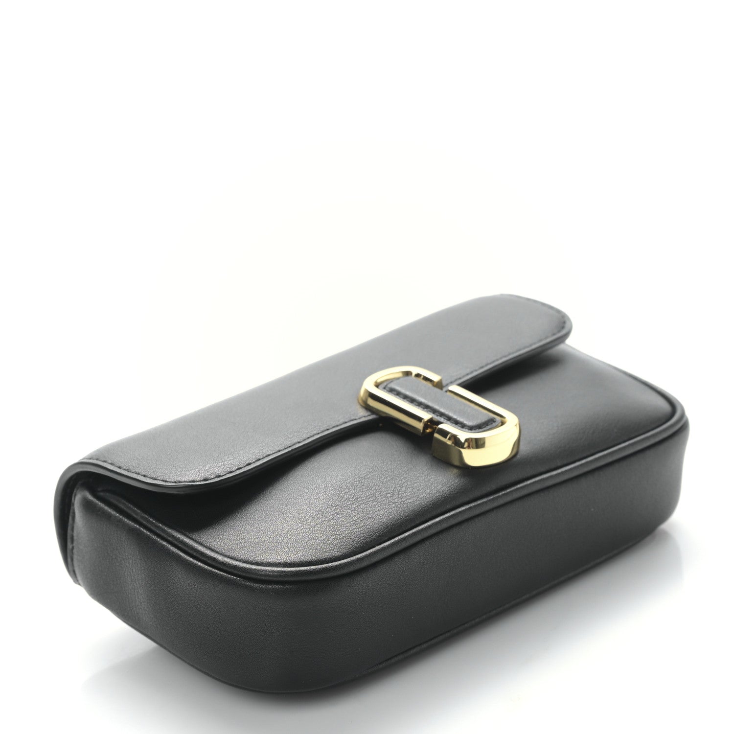 Marc Jacobs Lambskin J Marc Mini Shoulder Bag Black 4 of 9