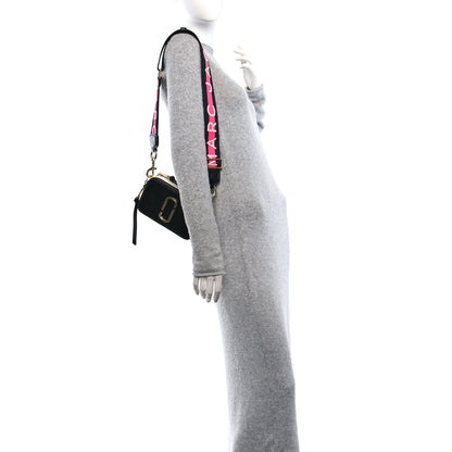 Marc Jacobs Saffiano Snapshot Camera Bag Black Grey 2 of 12