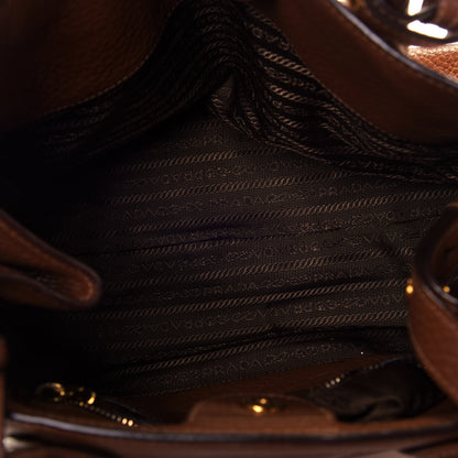 Prada Vitello Daino Tote Nocciolo 5 of 6