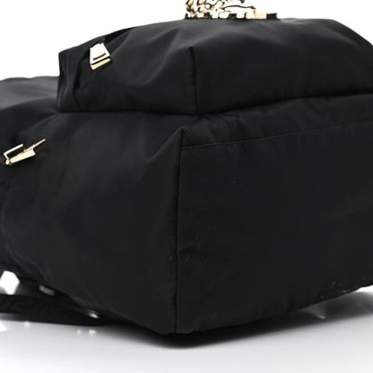 Versace Nylon Palazzo Medusa Backpack Black 8 of 11