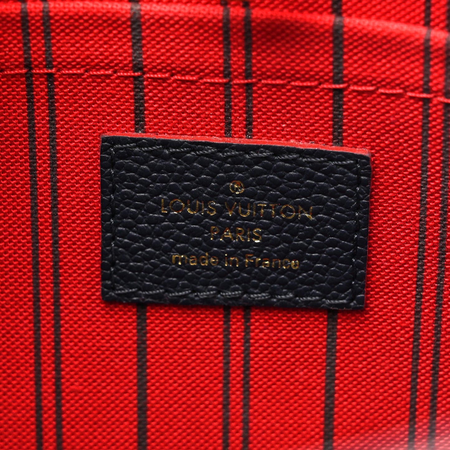 Empreinte Montaigne BB Marine Rouge