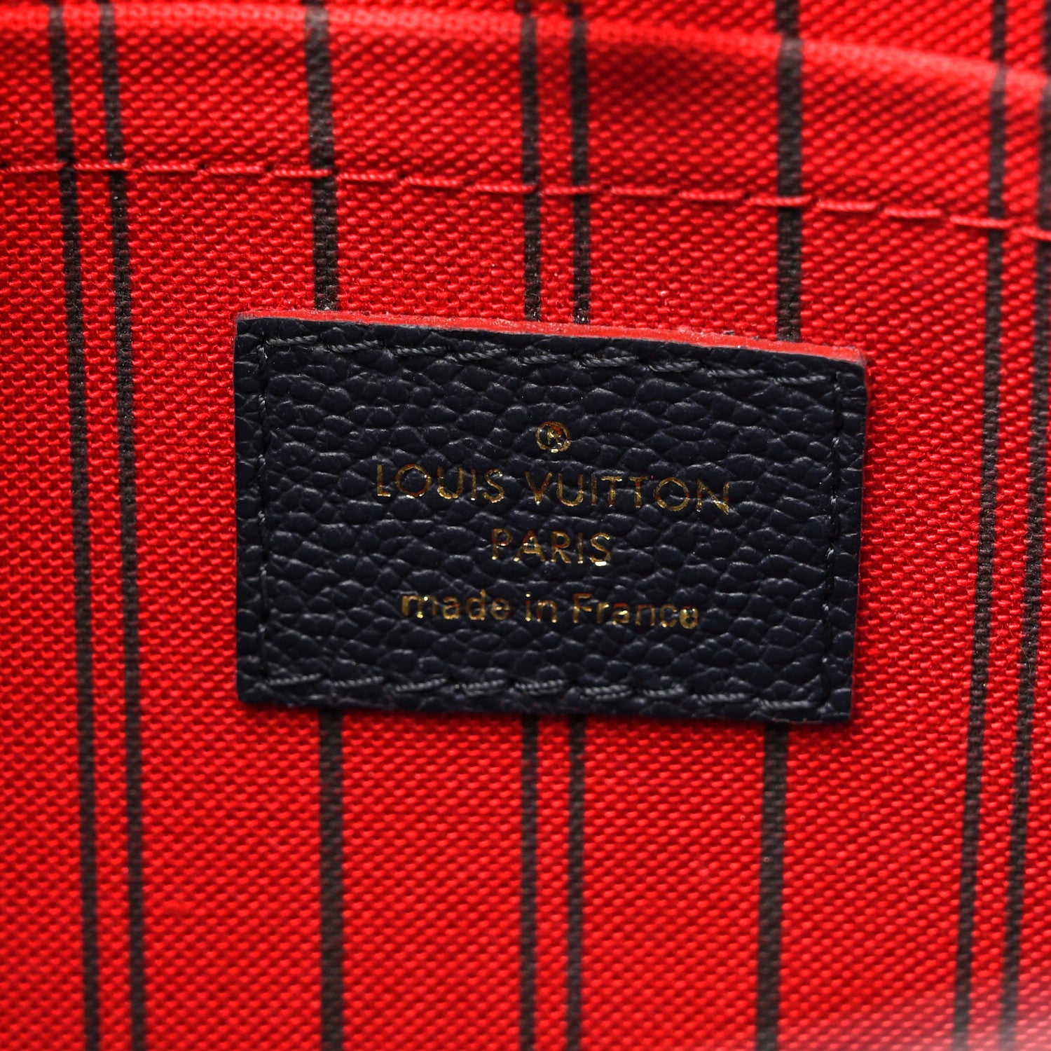 Louis Vuitton Empreinte Montaigne BB Marine Rouge 6 of 12