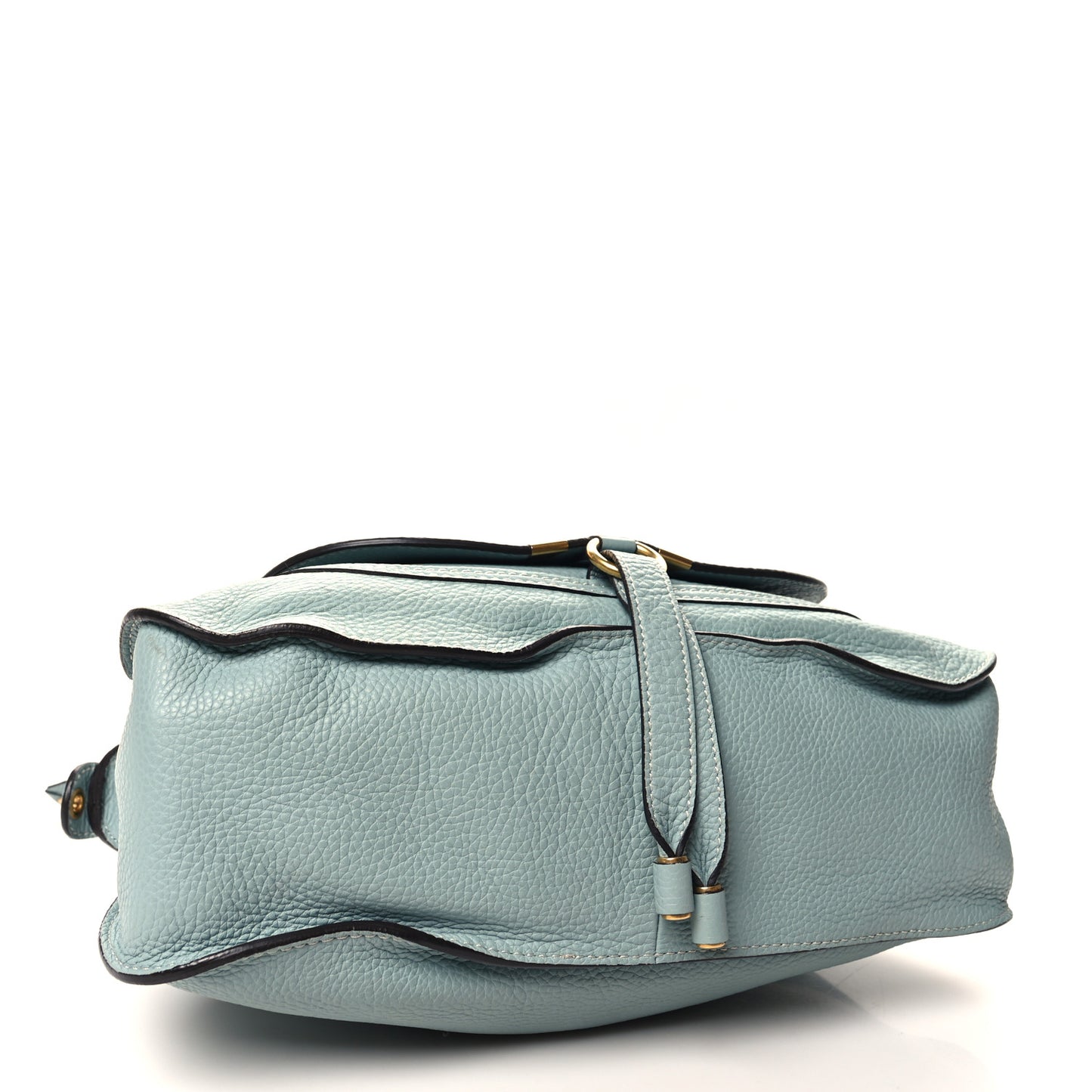 Calfskin Medium Marcie Satchel Faded Blue