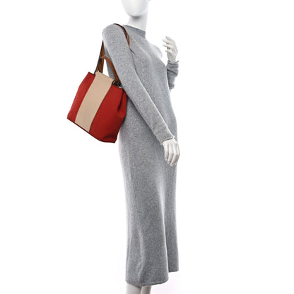 Hermes Toile Cabag 32 Grenat 2 of 12