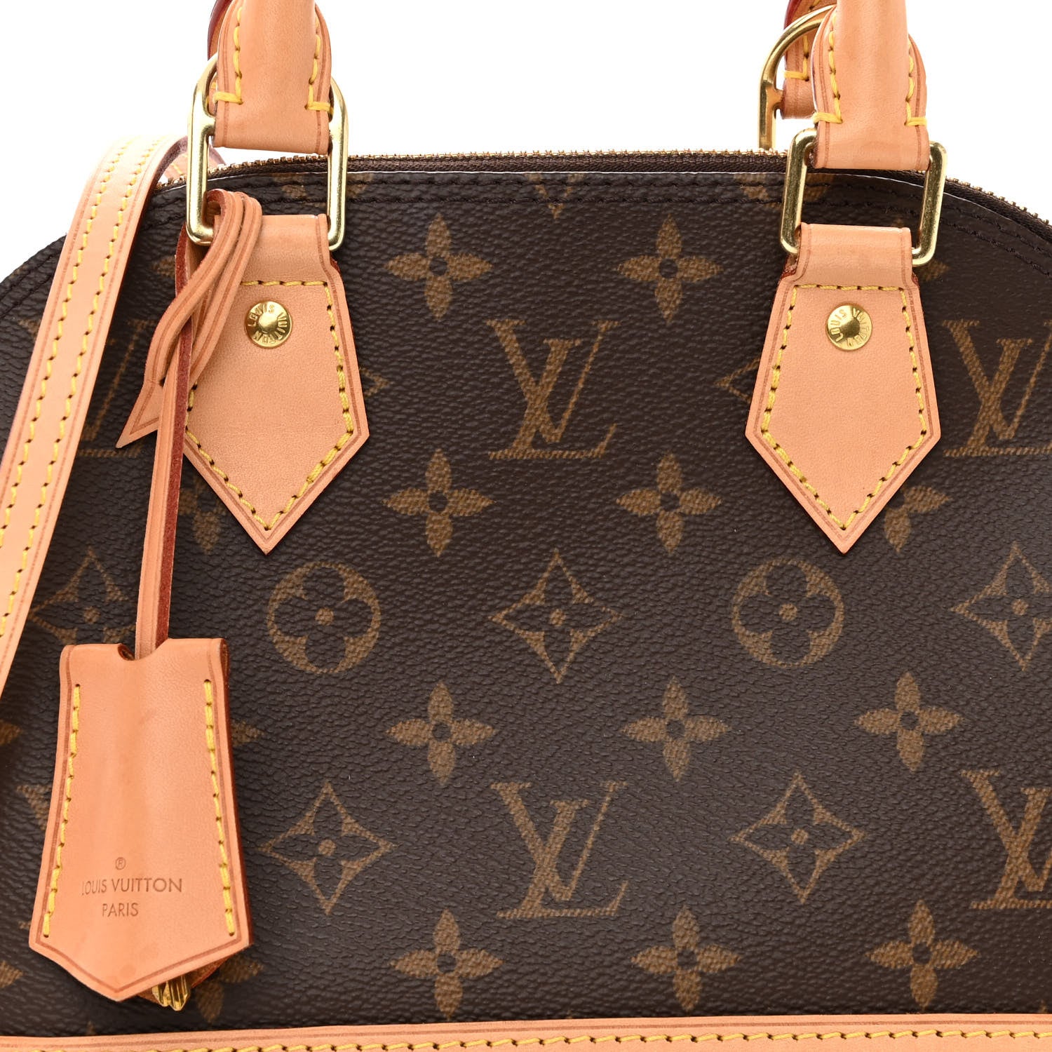 Louis Vuitton LOUIS VUITTON Monogram Alma BB 6 of 11
