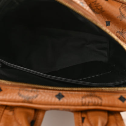 MCM Visetos Medium Duke Backpack Cognac 5 of 12