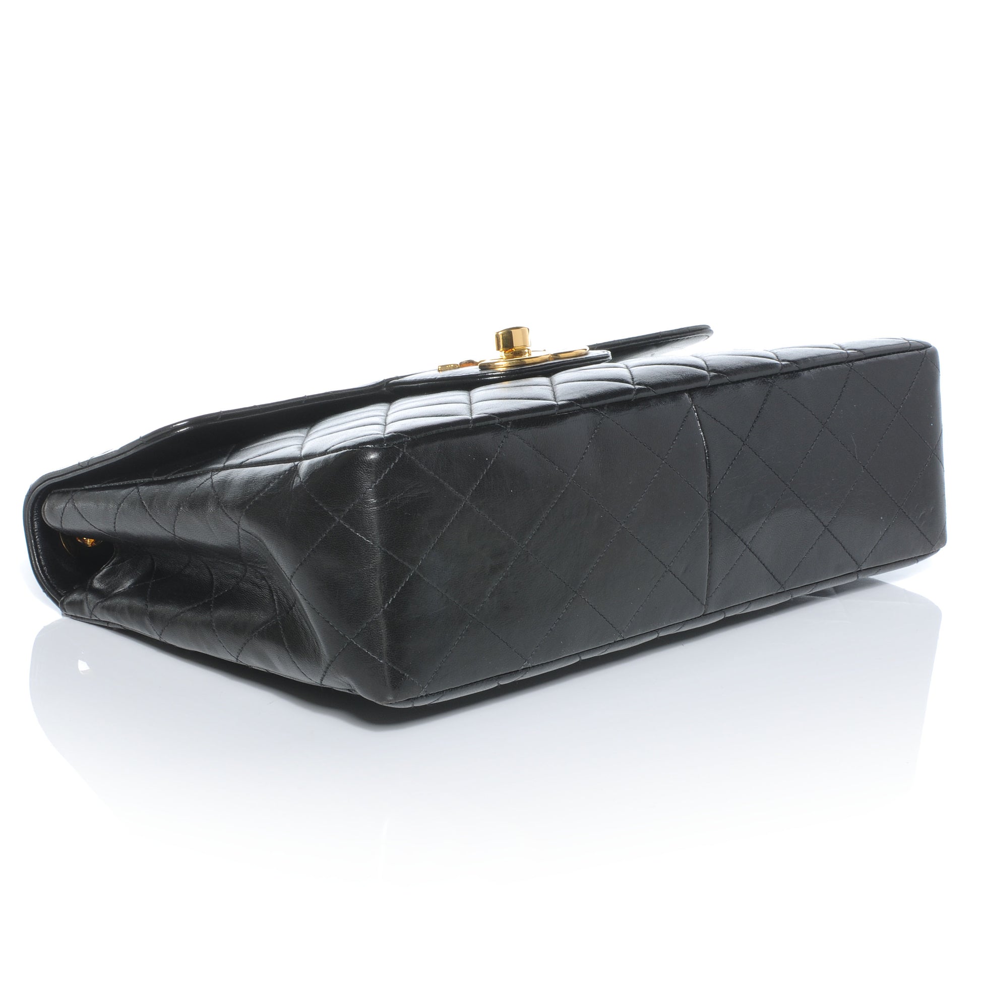 Chanel Lambskin Jumbo Flap Black 4 of 10